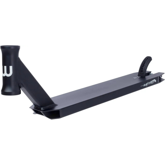 Deck Longway Metro 500mm Schwarz + Griptape frei
