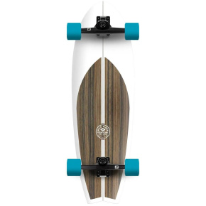 Hydroponic Fish Complete Surfskate (31.5"|Klassisch 2.0 Weiß / Braun) Hydroponic Fish Complete Surfskate (31.5"|Klassisch 2.0 Weiß / Braun)