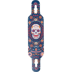 Hydroponik DT 3.0 Longboard Deck (39.25"|Mexikanischer Schädel Marine)