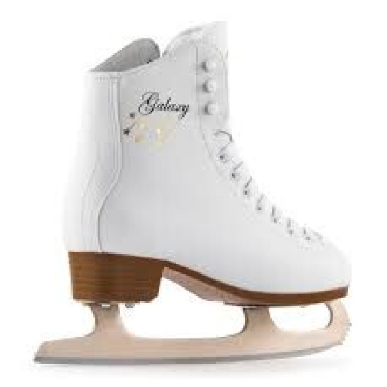 SFR Galaxy Adults Ice Skates - Schwarz - UK:8A EU:42 US:M9L10