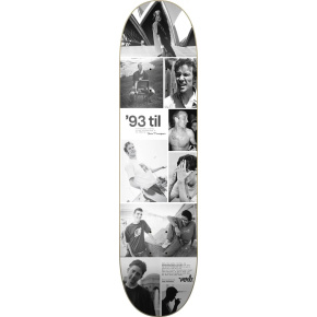 Verb 93 Til Collage Skateboard Deck (8.25"|B & W)