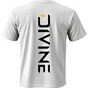Divine Logo T-Shirt weiß