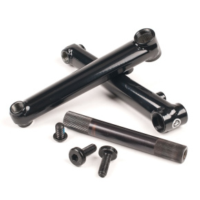 Salt Plus Pro 48 3-teilige BMX-Kurbel (165mm|Schwarz) Salt Plus Pro 48 3-teilige BMX-Kurbel (165mm|Schwarz)