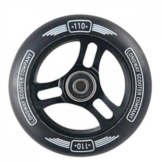 Longway Sector Rolle 110mm Schwarz
