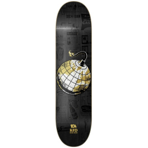 KFD Premium Bomb Skateboard Deck (8.375"|Gold)