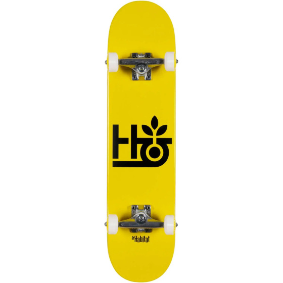 Habitat Pod Skateboard Komplett (7.5"|Gelb)