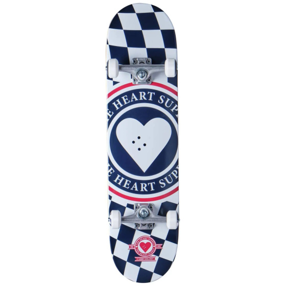 Heart Supply Insignia Check Skateboard Komplet (8"|Blau)