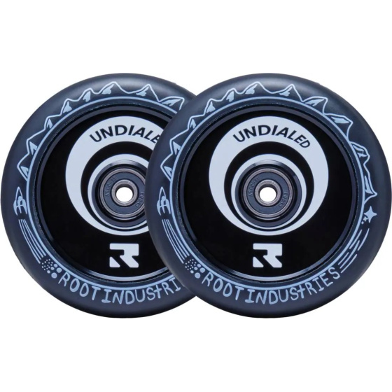 Root Industries Air Undialed Rollen 120mm schwarz 2 Stück