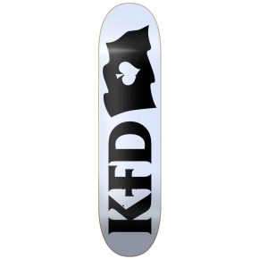 KFD Logo Flagship Skateboard Deck (8.75"|Weiß)