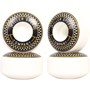 Killer Team Classic Checkered 99A Kolečka pro skateboard 4-Soupr (51mm|Bílá)