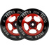 Proto Spoked Sliders Kolečka Na Freestyle Koloběžku 2-Balení (110mm|Black On Red)