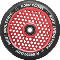 Root Industries Honeycore Rollen schwarz 120mm 2 Stück rot