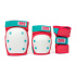 Rio Roller Triple Pad Set - Rot / Minze - Groß