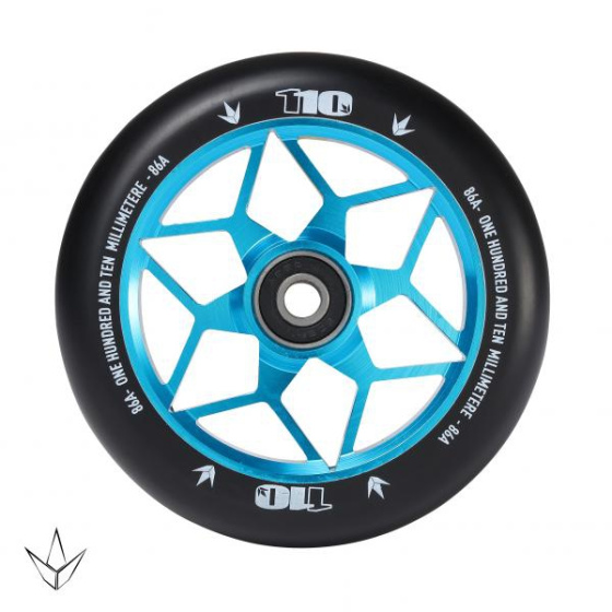 Blunt Diamond 110 mm blaues Rad