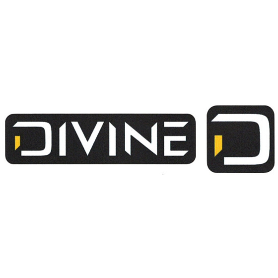 Große schwarze Divine-Aufkleber