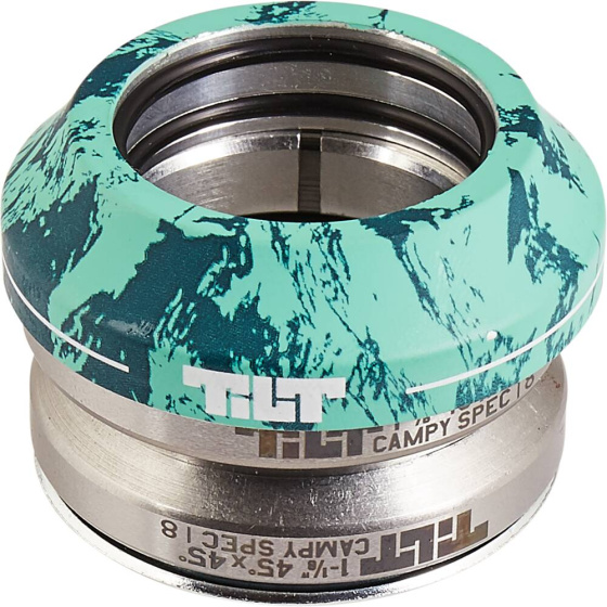 Headset Tilt Tall Stack Marmoriertes Teal