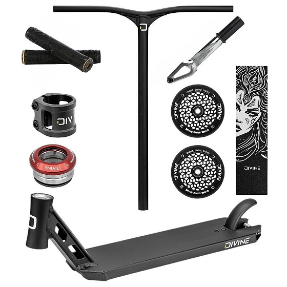 Freestyle Scooter Custom Divine Park ALU schwarz