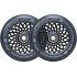Root Lotus Rollen 110x24mm Schwarz/Schwarz 2 Stück