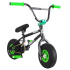 Wildcat Venom 2A Mini BMX Bike (Schwarz/Grün|ohne Bremsen)
