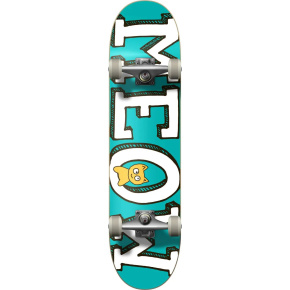 Meow Logo Skateboard Komplett (7.25"|Türkis) Meow Logo Skateboard Komplett (7.25"|Türkis)
