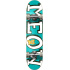 Meow Logo Skateboard Komplett (7.25"|Türkis)