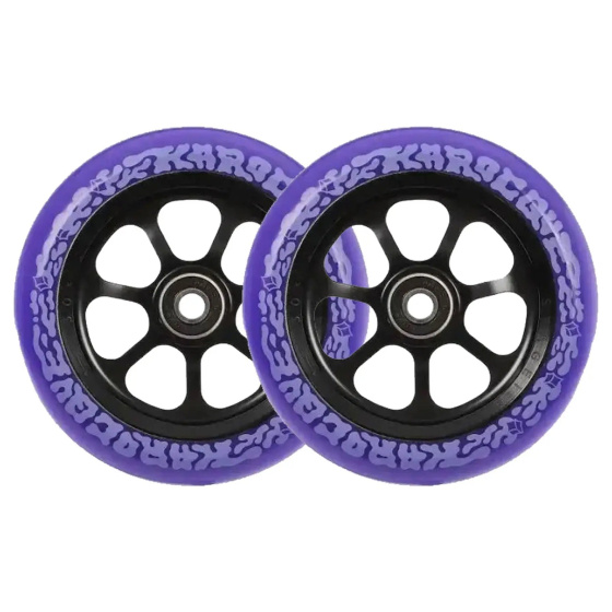 Tilt Durare Karocque Rollen 120mm violett 2 Stück