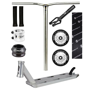 Freestyle-Scooter Divine X Longway Kaiza Silber