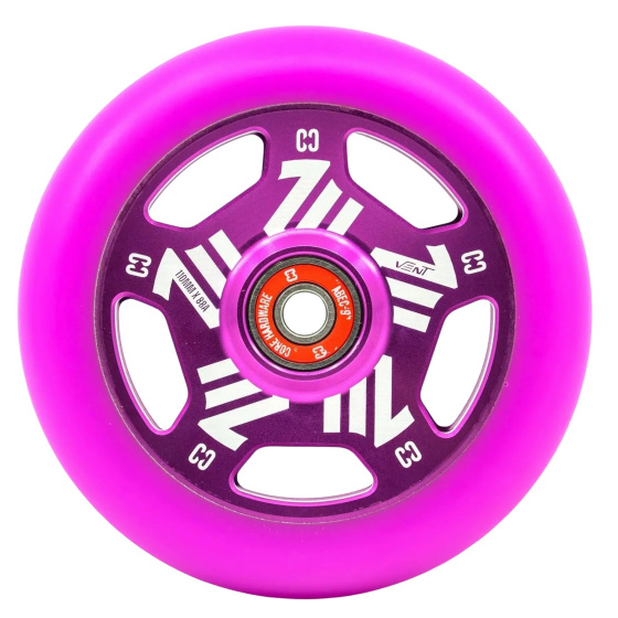 CORE Vent Hollow Rad 110mm lila