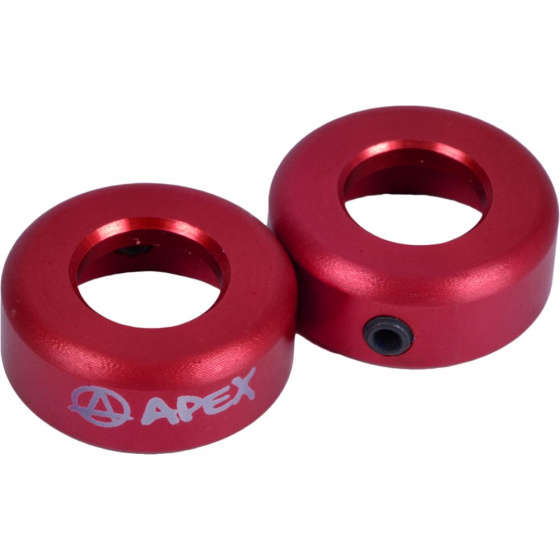 Apex-Endstücke rot