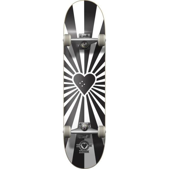 Heart Supply Burst Logo Skateboard Komplet (7.75"|Schwarz)