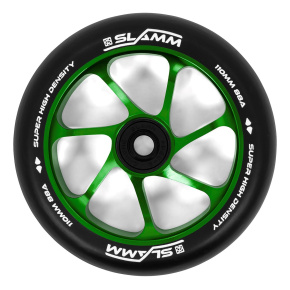 Slamm 110mm Team Black / Green Rad
