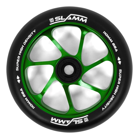 Slamm 110mm Team Black / Green Rad