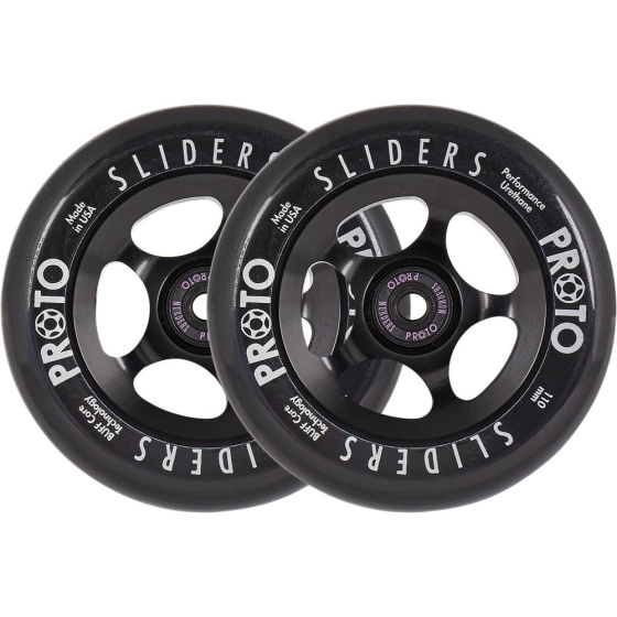 Proto Slider Rollen 110mm schwarz 2 Stück