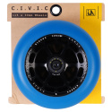 UrbanArtt Civic Rollen 115x30mm Schwarz/Arctic Blau 2 Stück