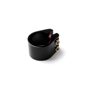 Lenkerrohrschelle schwarz - älterer Typ