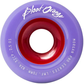 Blood Orange Morgan Pro 70mm Rollen für Longboard (Lavendel|82A)