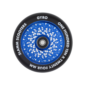 Slamm 110mm Gyro Hollow Core blaues Rad