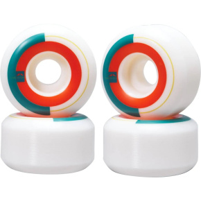 Crupié Carlos Iqui 101A Skinny Rollen für Skateboard 4-Set (51mm|Rot)