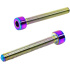 TLC Integrierte BMX Kettenspanner Schrauben (Regenbogen)