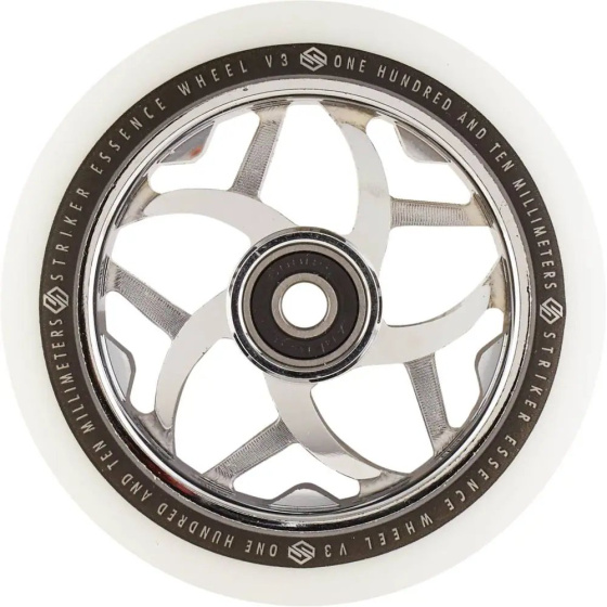 Striker Essence V3 Weiß 110mm Chrom Rad