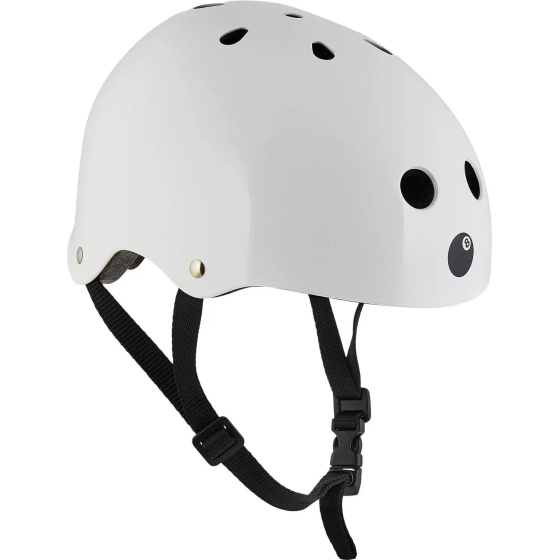 Helm Eight Ball Skate 52-56cm Weiß Glanz