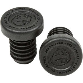 BSD Forever Koncovky Řidítek (Černá)