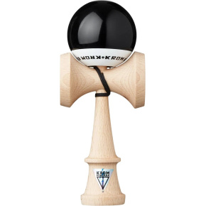 Kendama KROM POP LOL glänzend Schwarz