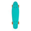 Skateboard FIZZ BOARD Blau, Orange PU, blau