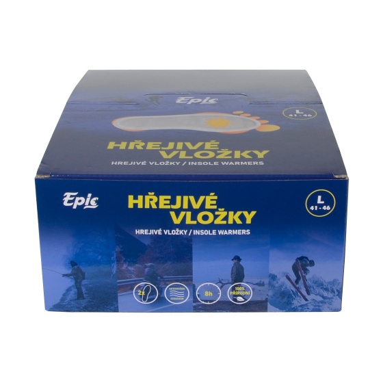 Wärmende Einlegesohlen für Schuhe Epicstar, Gr. L - 30 Sets