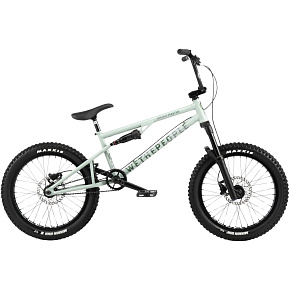 Wethepeople The Swamp Master 20" Freestyle BMX Fahrrad (21.5"|Matt Sumpf Grau)