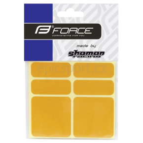 FORCE Reflex-Set 6 Stück, gelb