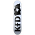 KFD Logo Flagship Skateboard Deck (8.5"|Weiß)