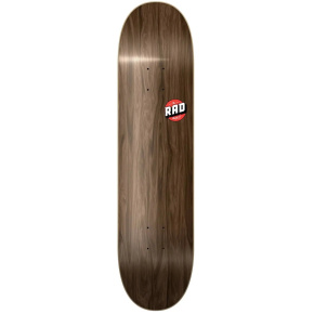 RAD Blank Logo Skateboard Deck (8.125"|Vintage Ahorn)