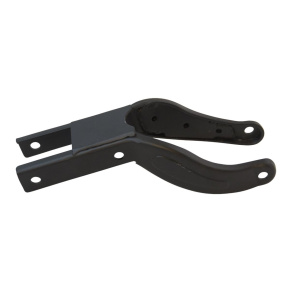 Gabel für Hinterrad 200mm Schwarz